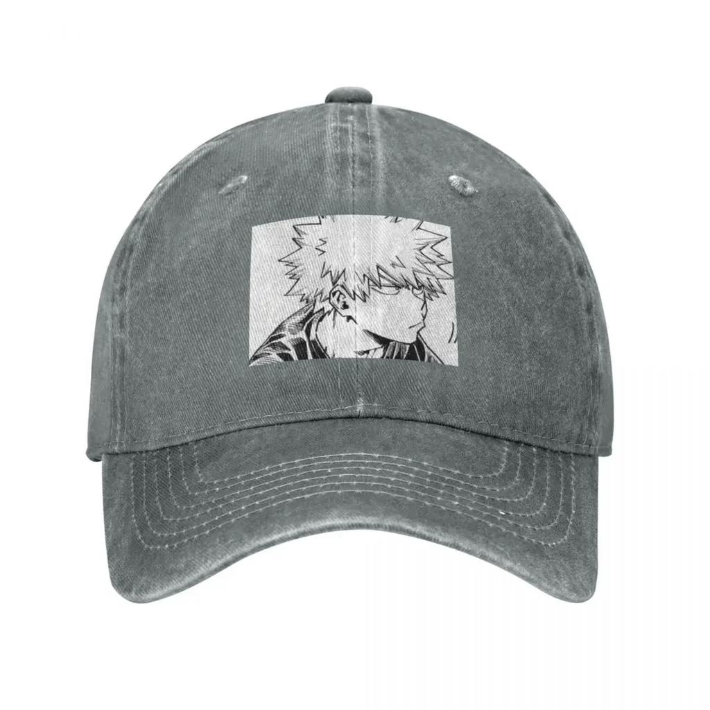 Bakugo Baseball Cap Western Hat Designer Cap Summer Hat Wild Ball Hat Unisex Hats Womens