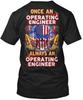 Sarcastic Operating Engineer Tee T Shirt Made In the USA Size S To 5XL