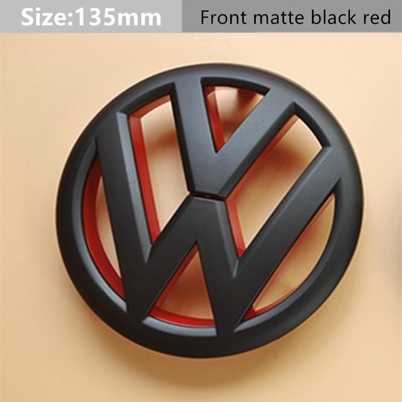 Pentru VOLKSWAGEN VW Embleme Grilă Frontală Mașină Emblema Portbagaj Spate Capace Capac Autocolant Logo Pentru VW Volkswagen Golf 6 golf6 MK6 GTI