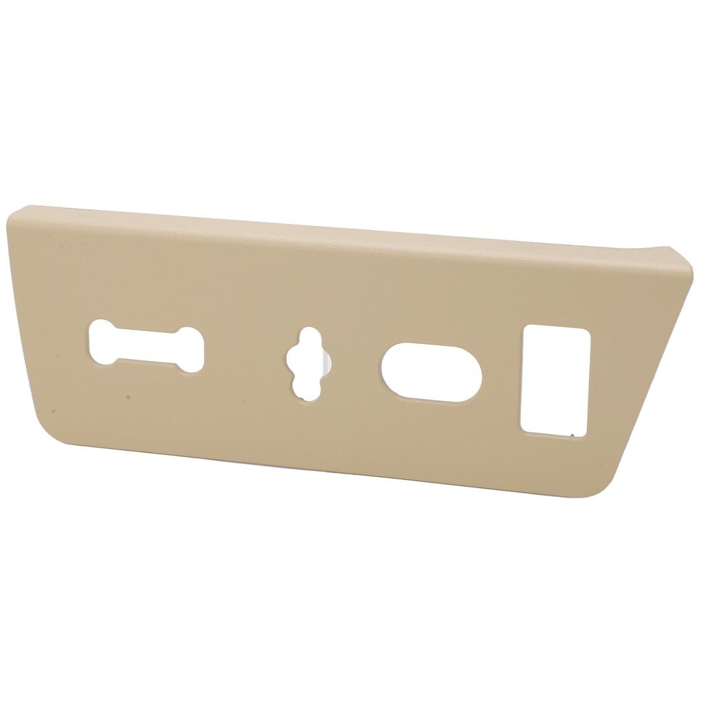 Driver Seat Switch Panel 4 Holes 9L3Z 14A706 MA Seat Adjustment Housing Replacement for Ford 2009‑2014 Beige