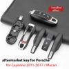 Obudowa Zamienna Kluczyka Samochodowego Akcesoria do Naprawy Kluczyka Zdalnego Dla Porsche Cayenne Macan Boxter 718 Panamera 911