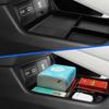 For Xpeng P7/P7i 2025 2025 TPE Center Console Lower Storage Box Auto Tray Organizers Tidying Car Interior Accessories Black