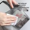Large Capacity Toiletry and Skincare Travel Bag with Snap Closure