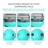 2026 Dog Toy Treat Dispenser for Small Big Dogs Interactive Shaking Leakage Food Container Increases IQ Tumbler Pet Track Rolling Toy