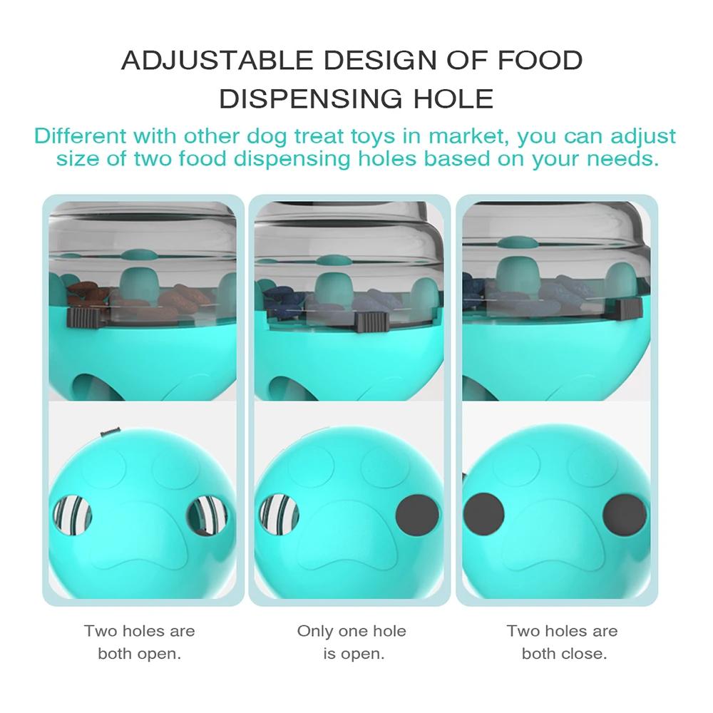 2026 Dog Toy Treat Dispenser for Small Big Dogs Interactive Shaking Leakage Food Container Increases IQ Tumbler Pet Track Rolling Toy