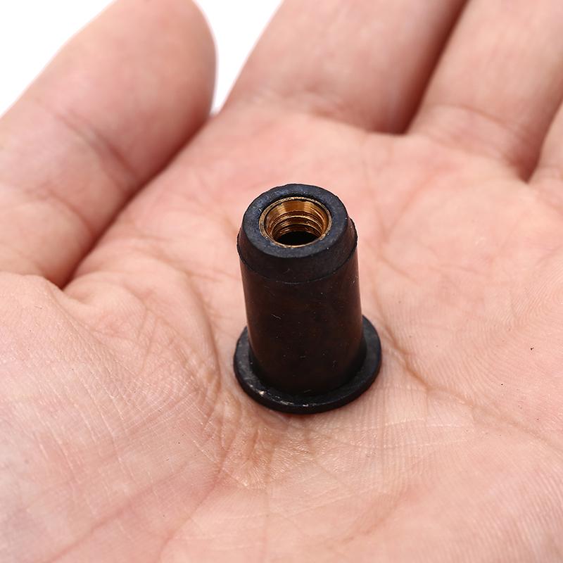 6pcs m6 black well nuts kayak accessories blind fastener rivet fishing boat CA