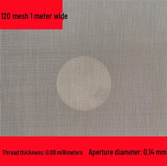 304 Edelstahlgewebe, 6-500 Maschen, Industrielles verdicktes Metalldrahtfilter.