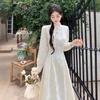 Elegant Spring/Autumn Chinese Style Long Dress - Women's Plus Size Slimming Qipao