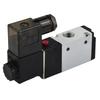 0.15-0.8MPa Solenoid Valve G 1/4 DC 12V 2 Position 1/4 PT Air Pneumatic