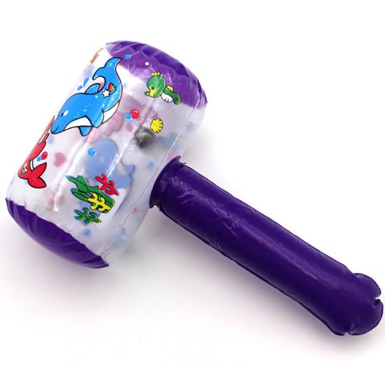 Přenosná dětská nafukovací hračka se zvonem a kladivem jako dárek k narozeninám