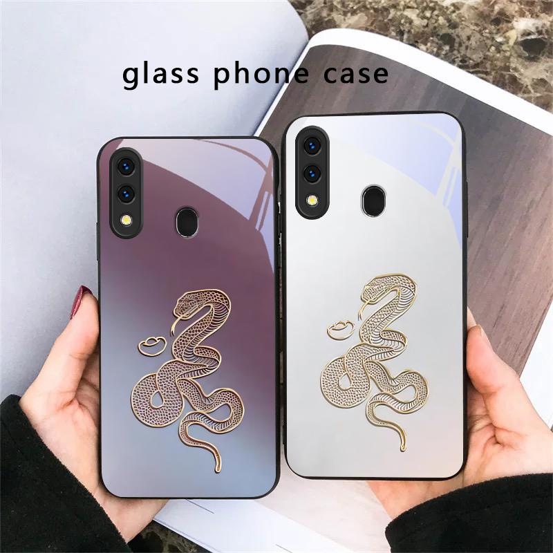 Xuanjin Secret Pattern For Samsung Galaxy A30 A31 A32 A33 A34 A35 A42 A30s A20 A25 A26 A51 A56 A54 A72 A73 70 Glass Phone Case
