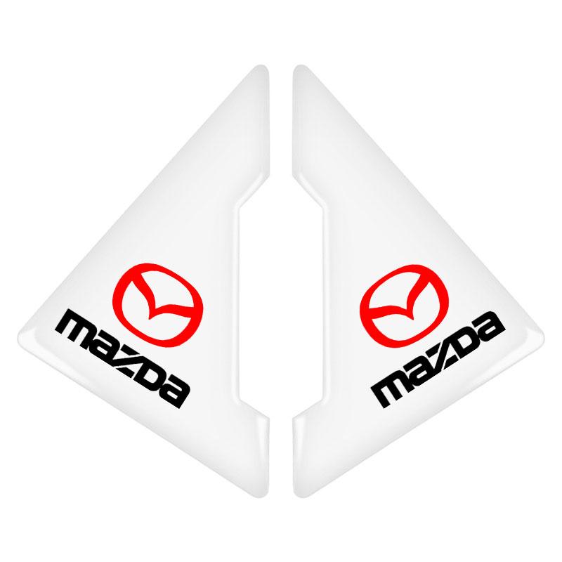 

2Pcs Transparent Car Door Corner Cover Anti-Scratch Protection Sticker For Mazda 3 6 CX5 2 CX3 CX9 MX5 RX8 Axela Demio MS CX5 2 Axela Demio Atenza MS білий