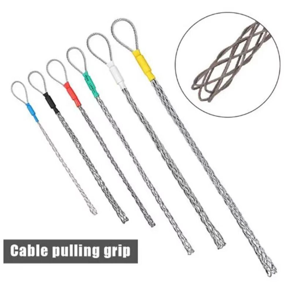 Galvanized Metal Cable Pulling Socks Steel Mesh Mesh Puller Grips Cable Puller Accessories Parts