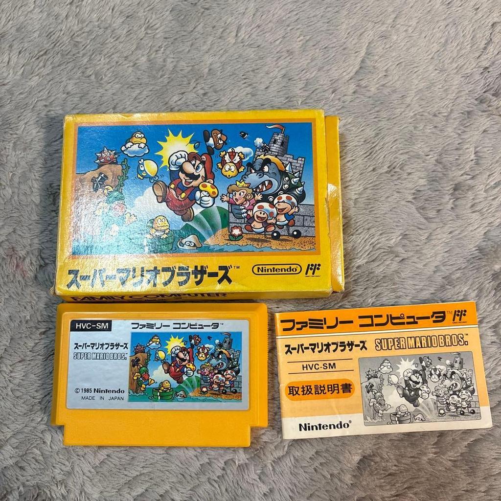 Used Super Mario Bros. Famicom Software