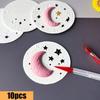 3D Round Heart-shaped Flower Paper Foam Art Paper DIY Creative Interesting Paper Art Emotional Connection Ideal Gift