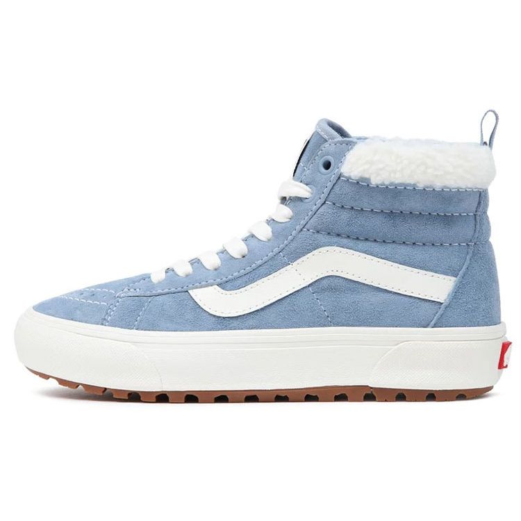 Vans Unisex Sk8-Hi MTE-1 Suede Sherpa Ashley Blue White VN0A5HZYBD2 36.5