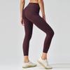 High-Waisted Seamless Yoga Leggings Women With Butt-Lifting Effect High-Compression Fitness Pants Side Pockets