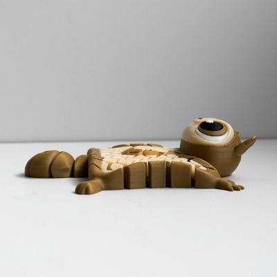 3D Printed Flying Squirrel Pendant Creative Cute Funny Flying Mice Articulated Adjustable Joints 3D Printed Simulation