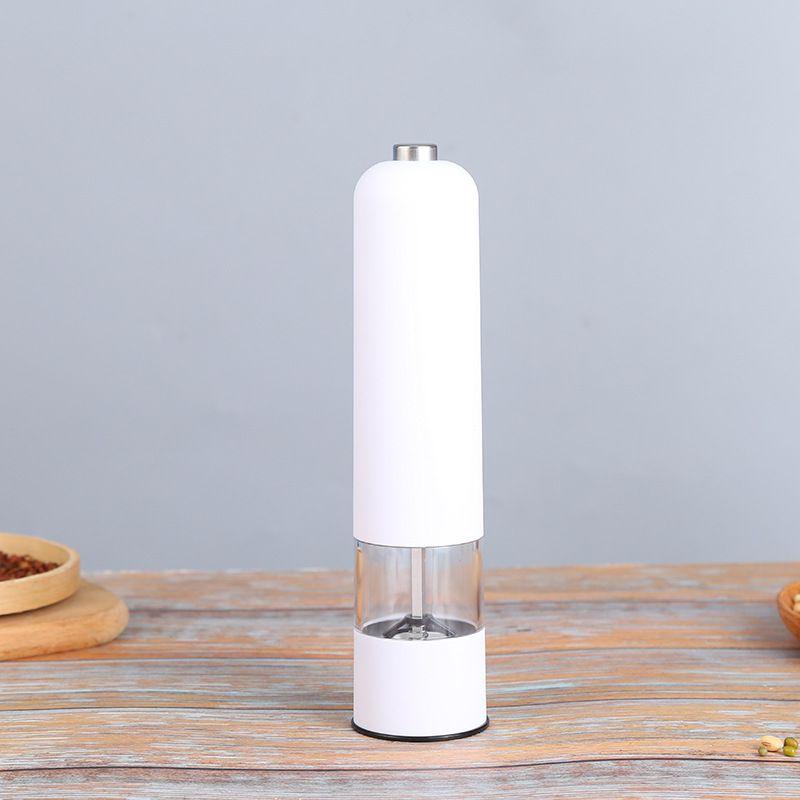 Electric Pepper Grinder Salt Spice Herbal Containers Easy Clean Home Kitchen