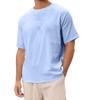 New Summer Short Sleeve Men's D Letter Halloween Theme Digital Printing T-Shirt Men
