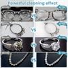 A Ultrasonic Cleaner - High-frequency Vibration, 360 ° Deep Cleaning Machine, Suitable for Jewelry, Watches, Glasses