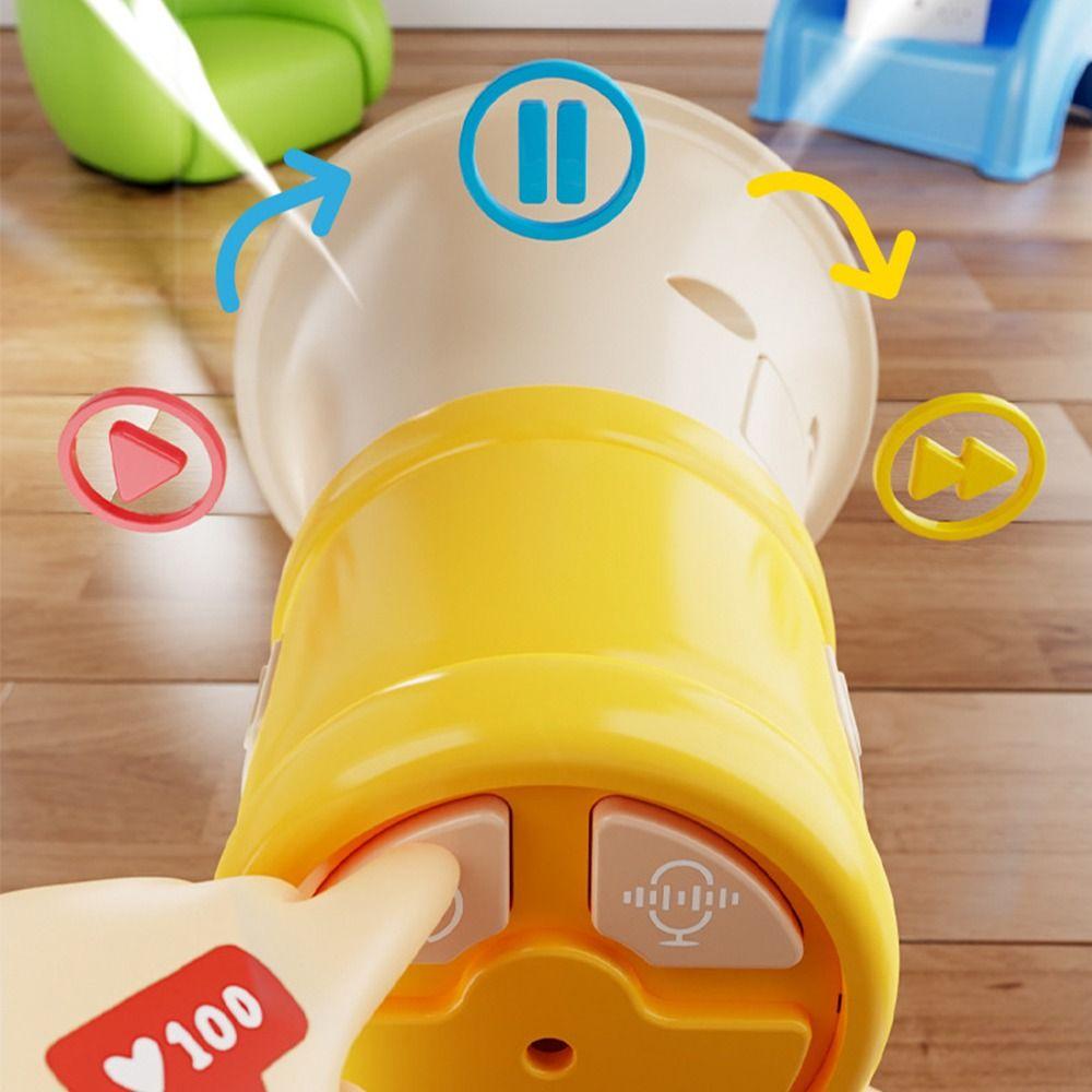 Cu Lanț de Chei Megafon pentru Copii Portabil Înregistrare Breloc Difuzor Exterior Amuzant