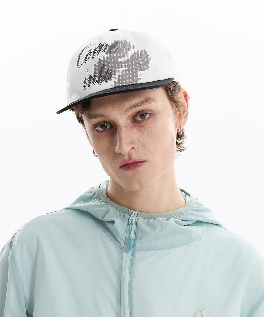 HOODHOOD Clover Logo Cap Ivory