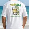 Men Women Tequila Cheaper Than Therapy T-Shirt Funny Tequila Lime S Graphic Tee Casual Beach D