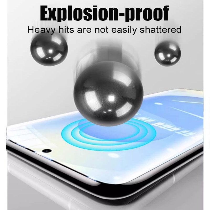 3PCS Full Cover Tempered Glass For Samsung Galaxy S25 S24 Ultra S25 Edge Screen Protector For Samsung S23 S22 Plus S21 Fe Glass
