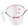 250ml/500ml Multifunctional Clear Handle Cup Set Plastic Scale Measuring Beaker Baking Tools Kitchen