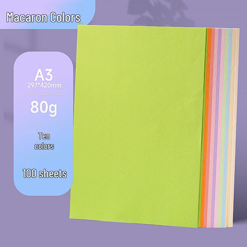 Macaron Color A4 Paper: Pink & Assorted, for Printing, Crafts, Origami & Kids' Projects