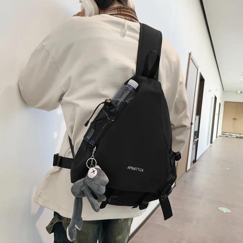 New Chest Bag Men's Crossbody Bag Multi Functional Casual One Shoulder Backpack Large Capacity Messenger Bags for Men Bolsa
