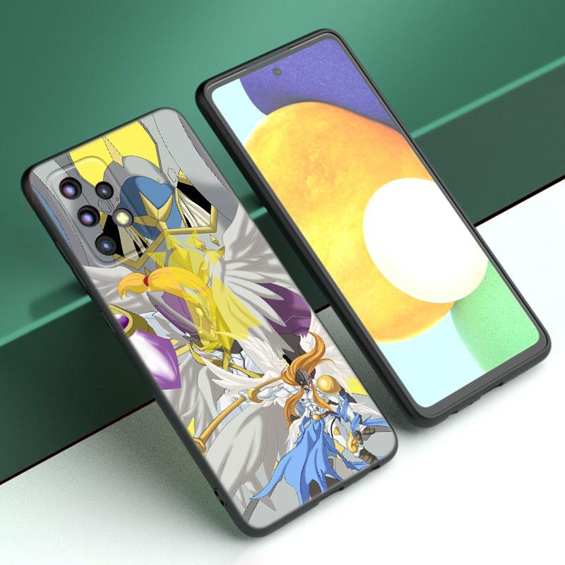 Digital Monster Digimon Case For Samsung A13 A22 A24 A32 A23 A25 A34 A35 A52S A53 A54 A55 A73 5G A12 A14 A15 A31 A33 A50 A51 A72
