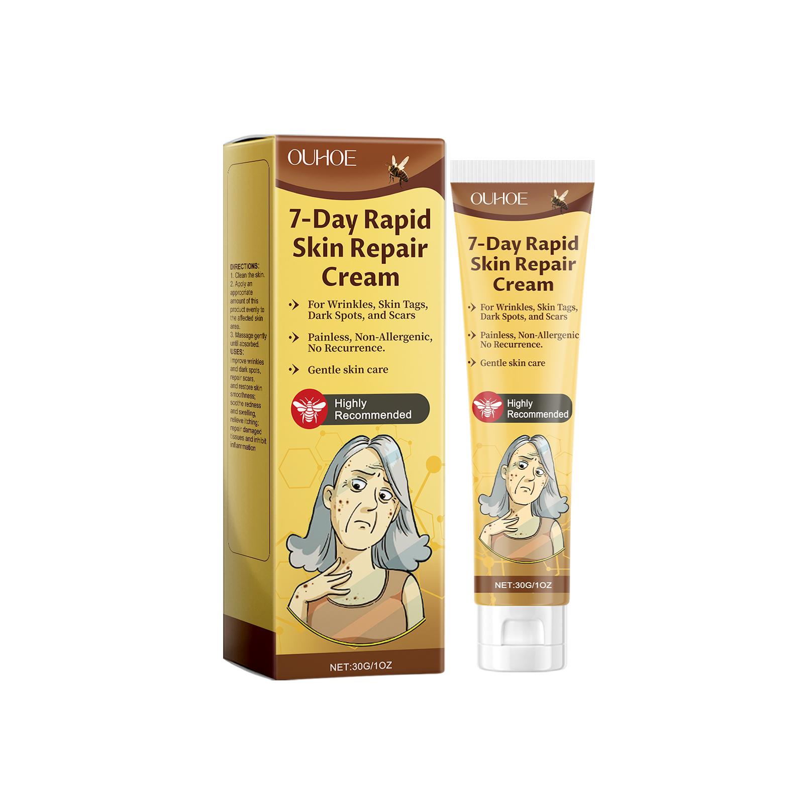 

OUHOE Skin Care Cream Facial Moisturizing Moisturizing Spots Fine Lines Skin Scar Massage Care Cream