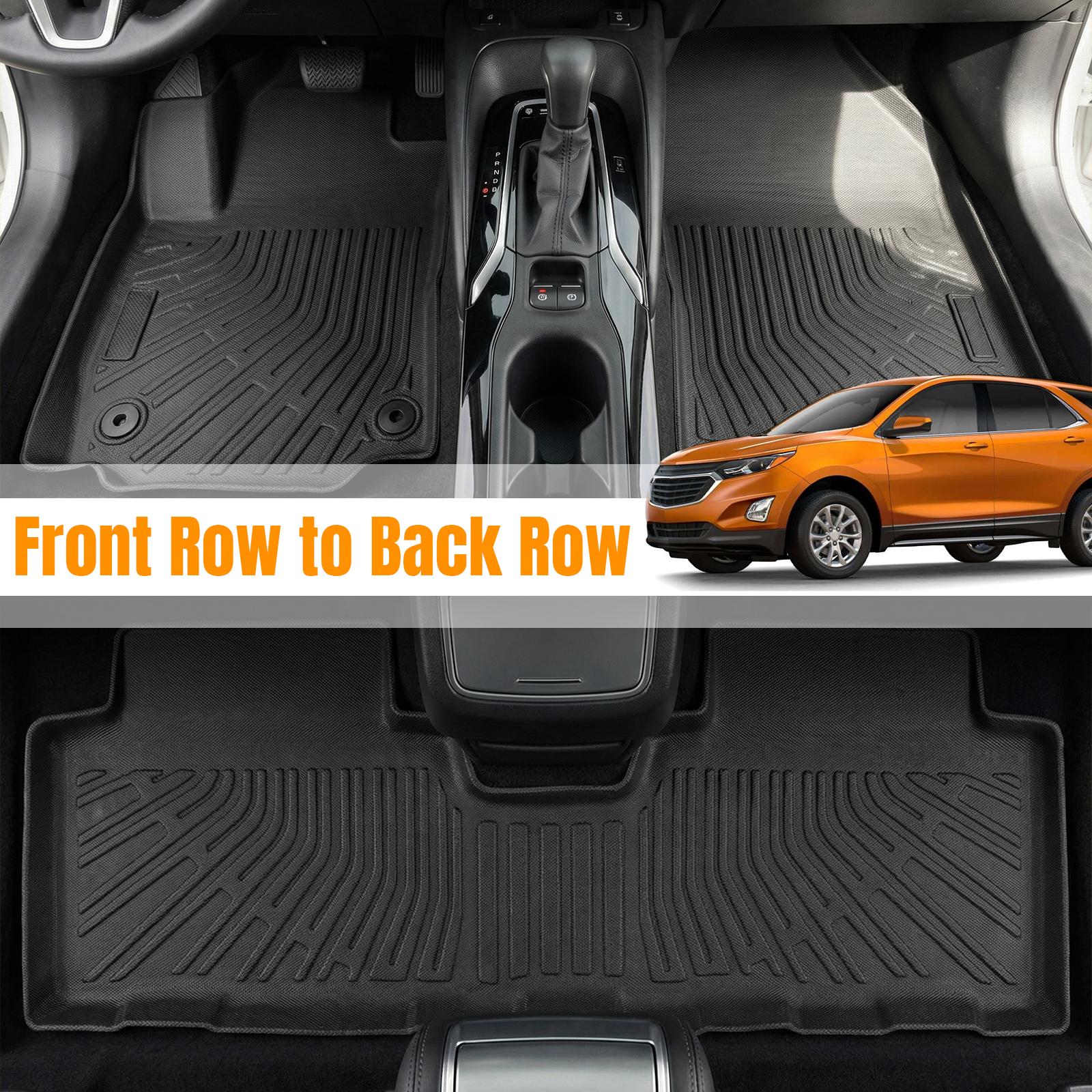 Automotive Floor Mats Cargo Trunk Liner Set All Weather TPE Car Floor Mats for Chevy Equinox 2018-2025 United States