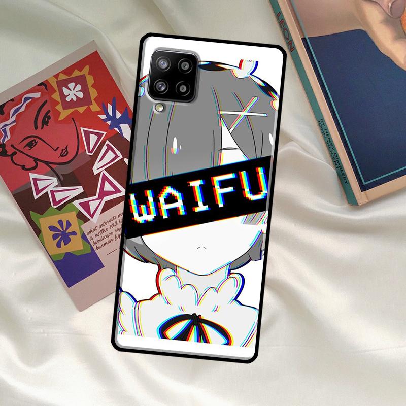 Anime Waifu Girl Case For Samsung Galaxy A33 A13 A36 A56 A23 A52 A32 A12 A54 A34 A14 A16 A26 A53 A15 A35 A55