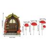 Frost Protection Fairy Door Miniature Fairy House Kit Garden Tree Decor  Outdoor Garden