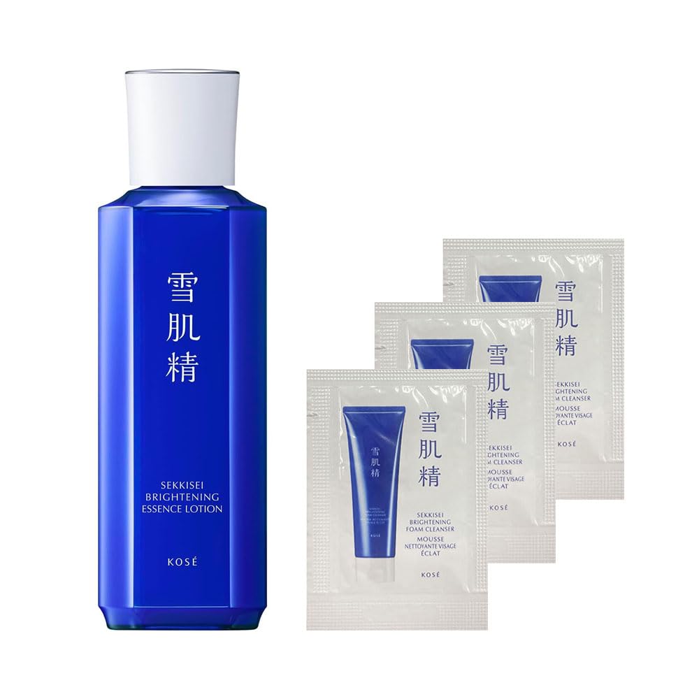 

[Эксклюзив для Amazon.co.jp] [Квази-лекарственное средство] Лечебный лосьон-эссенция для сияния Sekkisei (200 мл) Набор ограниченного выпуска с бонусом