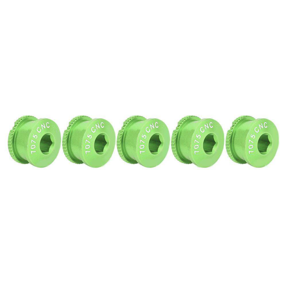 Bikes Road Chainwheel Screws & Nut Parts for Single Dental Plate Black