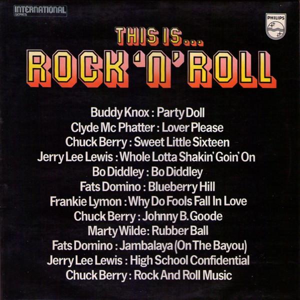 

LP Record VARIOUS - This Is ... Rock N Roll 6436003 Philips 1970 UK Rock Used