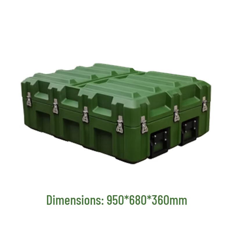 Heavy-Duty Rotational Molding Field Storage Case 950 x 680 x 360 mm