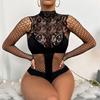 Sexy Mesh Fishnet Lingerie Dress Women Erotic Catsuit Bodysuit 18+ Sex Toys Teddies Underwear
