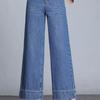 Children's Loose-Fit Wide-Leg Jeans, Long and Slim Design, Large Size, Korean Style for Spring and Autumn 2025
