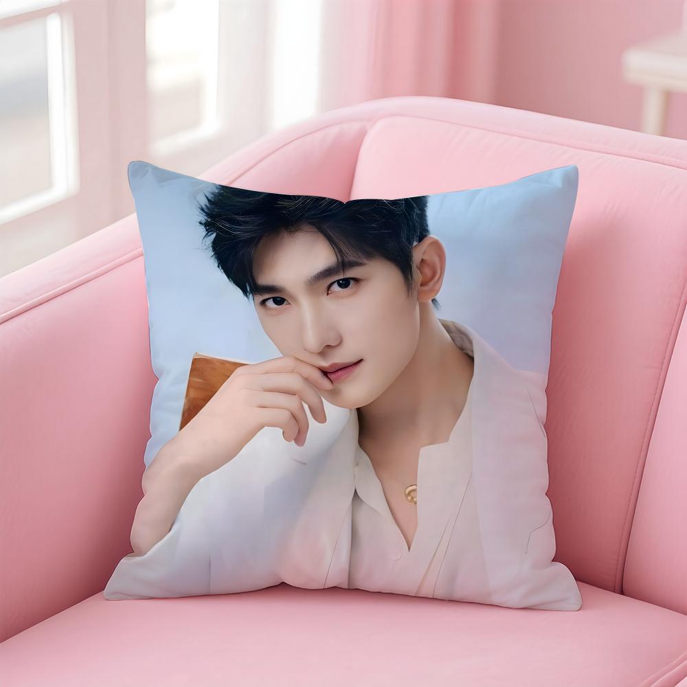 actor handsome YYang Yang Cushion Cover Pillow Case Soft Skin Friendly Fabric  Concealed Zipper