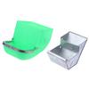 1Pc Large Capacity Rabbit Feed Box Plastic Steel Rabbit Feed Box Rabbit Feed Feeder Hopper Rabbit Anti Pickling Feed Trough