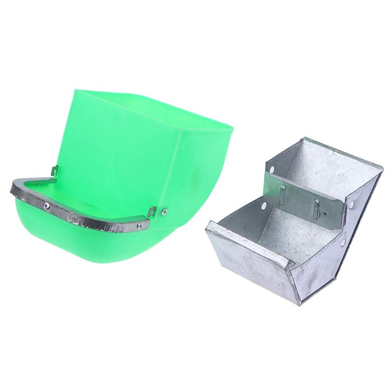 1Pc Large Capacity Rabbit Feed Box Plastic Steel Rabbit Feed Box Rabbit Feed Feeder Hopper Rabbit Anti Pickling Feed Trough