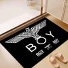 3D Eagle Logo Printed Rug — Suitable for Living Rooms, Bedrooms, Non-Slip Yoga Mats, and Outdoor Use; Ideal As A Birthday Gift