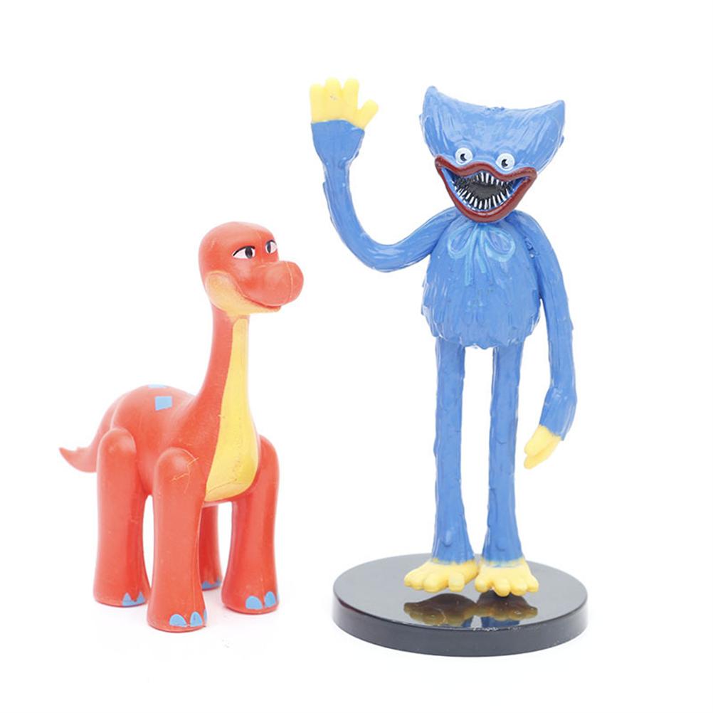 Game Characters PVC Doll Cartoon Cake Figure Ornaments Sausage Monster Collecting Toys for Anime Fan