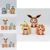 Crayon Shin Chan Pokemon Psyduck Bulbasaur Charmander Design Model Set With Collectible Charm For Anime Fans