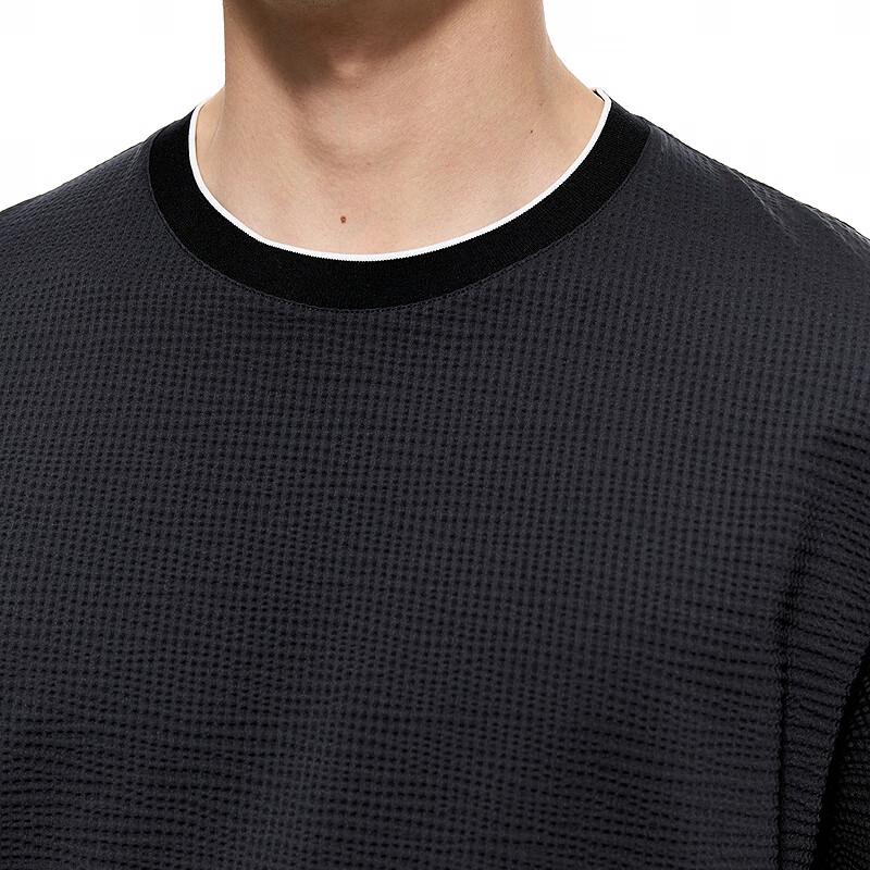 Suxie Men's Loose Fit Round Neck Short Sleeve T-Shirt 9P5113140